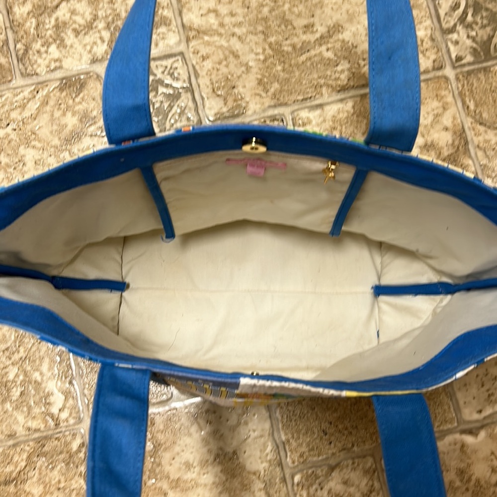 Lilly Pulitzer Patchwork Tote - image 3